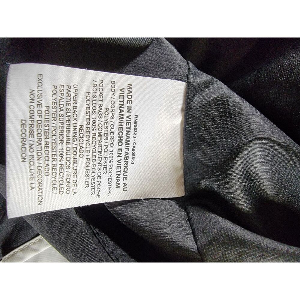 Nike Women's Hoodie Windbreaker Black & White Jacket - Small - Picture 6 of 7